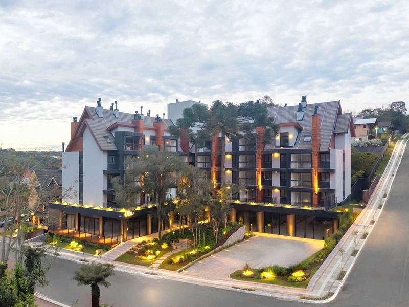 Apartamento 2 dormitórios em Gramado: 1ª foto da galeria de imagens do imóvel