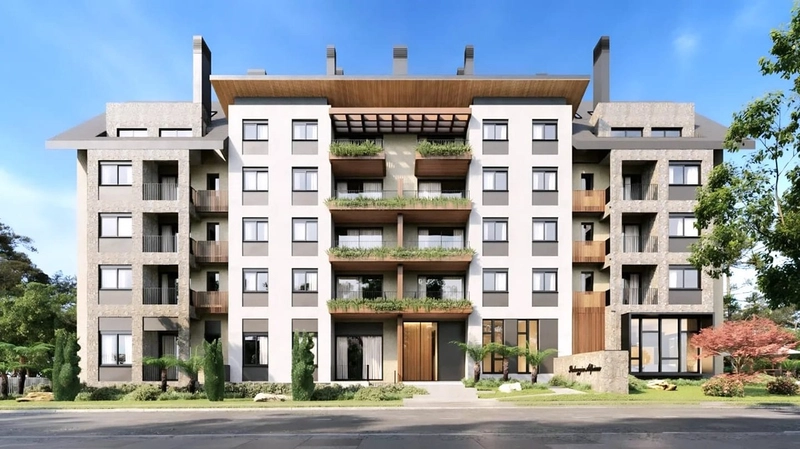 Apartamento Garden 2 dormitórios em Gramado: 2ª foto da galeria de imagens do imóvel