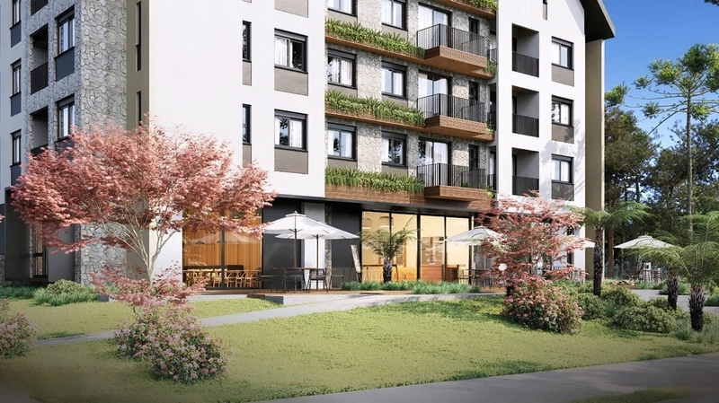 Apartamento Garden 2 dormitórios em Gramado: 3ª foto da galeria de imagens do imóvel