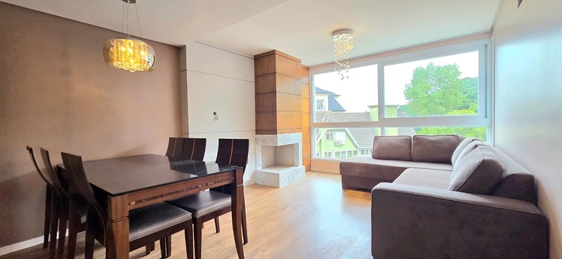 Apartamento 2 dormitórios em Gramado: 2ª foto da galeria de imagens do imóvel