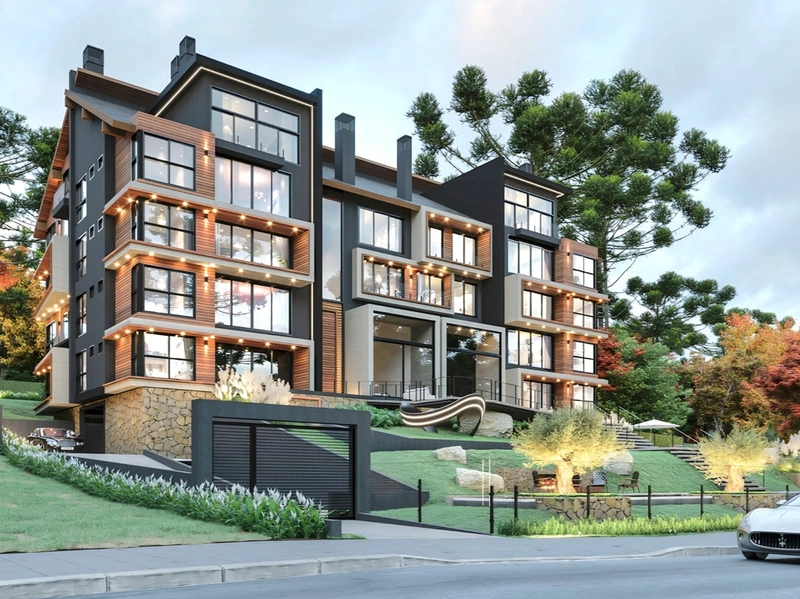 Apartamento 3 suítes em Gramado: 1ª foto da galeria de imagens do imóvel