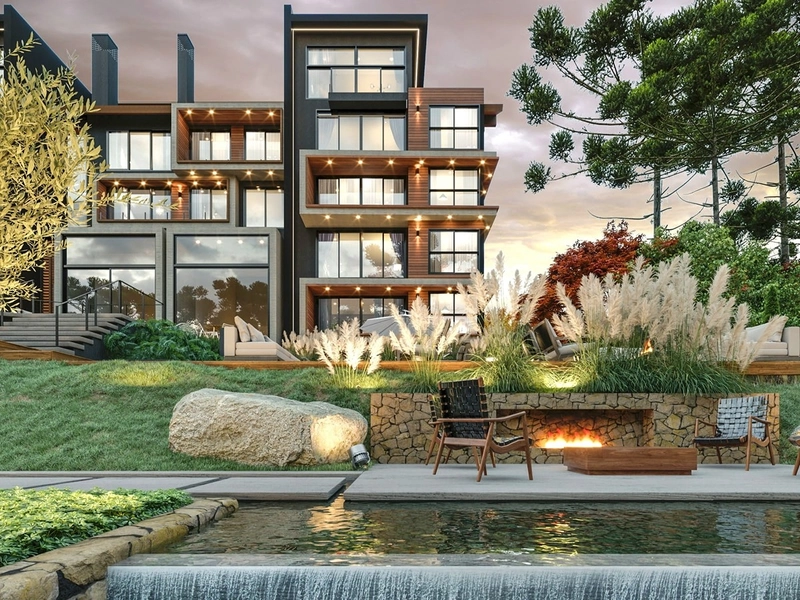 Apartamento 3 suítes em Gramado: 3ª foto da galeria de imagens do imóvel