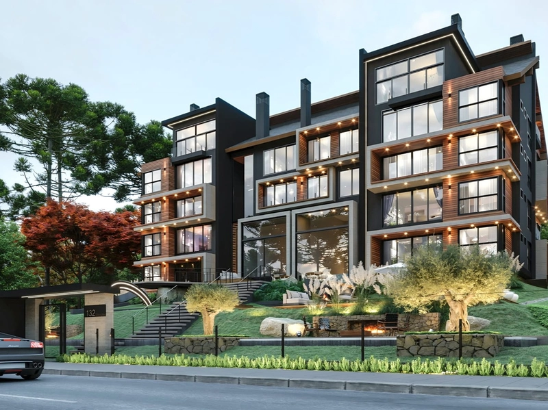 Apartamento 3 suítes em Gramado: 2ª foto da galeria de imagens do imóvel