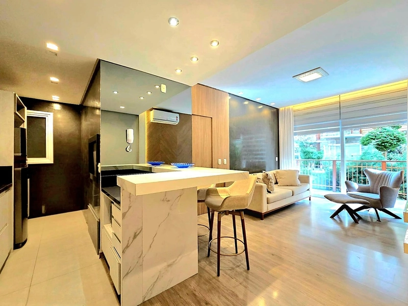 Apartamento 1 suíte em Gramado: 2ª foto da galeria de imagens do imóvel