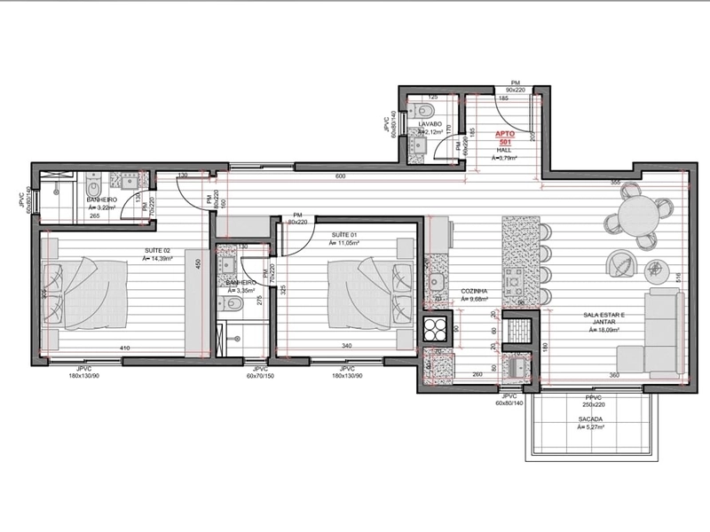 Apartamento Cobertura 2 suítes em Gramado: 6ª foto da galeria de imagens do imóvel