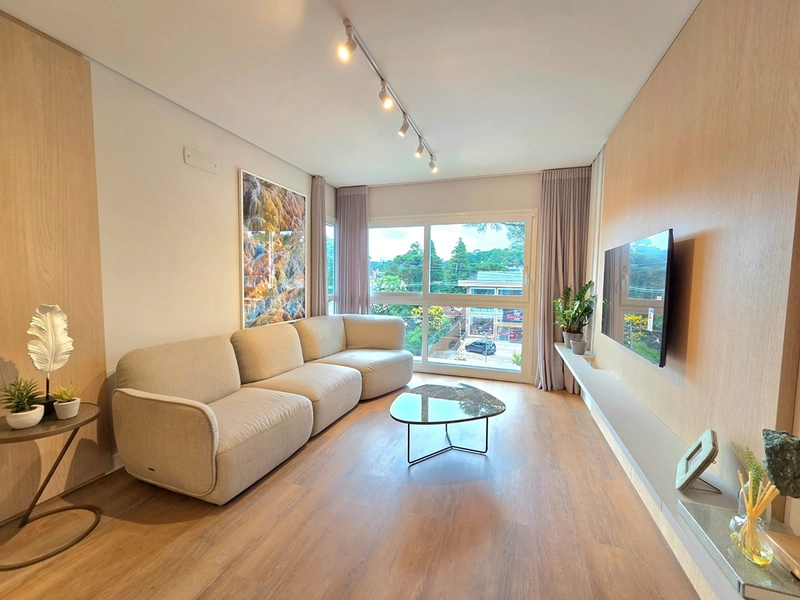 Apartamento 2 dormitórios em Gramado: 2ª foto da galeria de imagens do imóvel