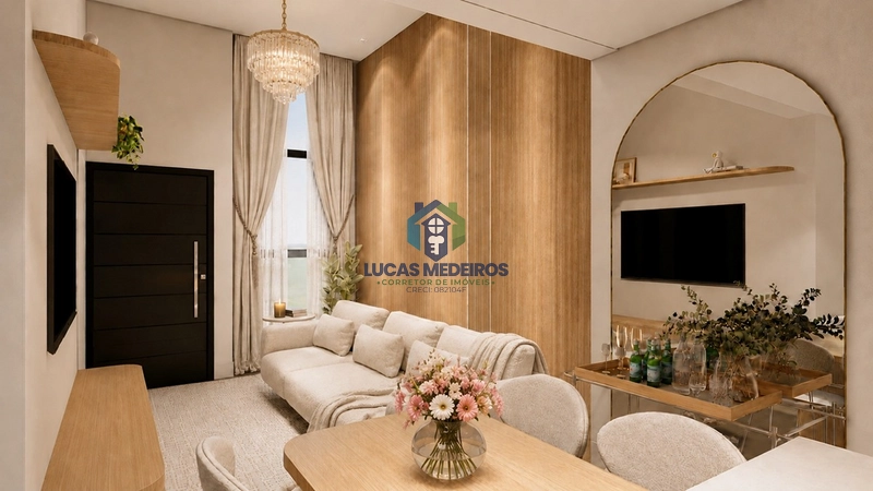 🏡 Casas não geminadas no Bairro Firenze: mais privacidade, conforto e um projeto moderno para sua família.✨: 5ª foto da galeria de imagens do imóvel