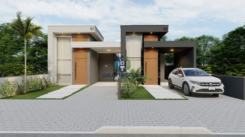 Casa em Inicio de Construção - 3 Dormitórios: 3ª foto da galeria de imagens do imóvel