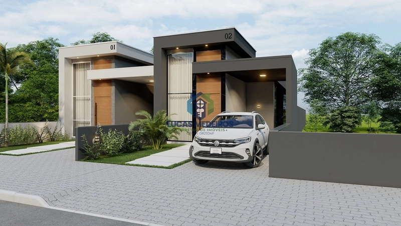 Casa em Inicio de Construção - 3 Dormitórios: 5ª foto da galeria de imagens do imóvel