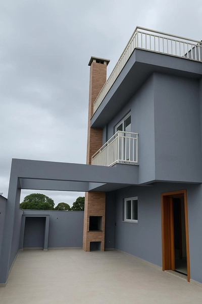 Quadriplex de Condominio em Santa Felicidade: 1ª foto da galeria de imagens do imóvel