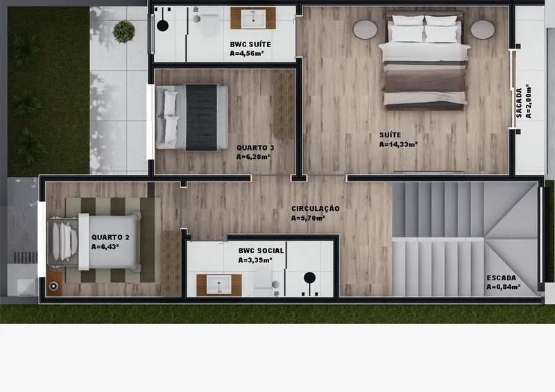 Condominio de Sobrados - Xaxim: 11ª foto da galeria de imagens do imóvel