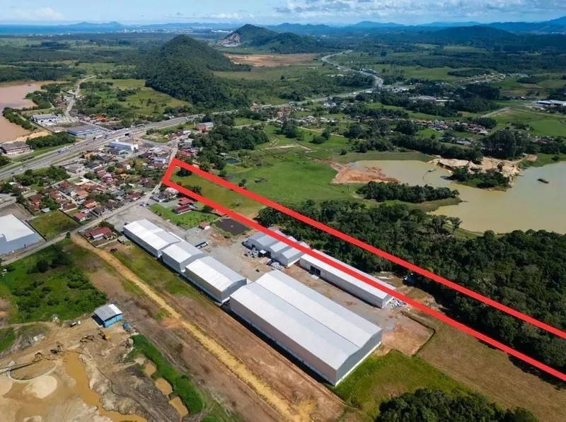 Terreno para Galpao em Area Industrial de Araquari - SC: 10ª foto da galeria de imagens do imóvel