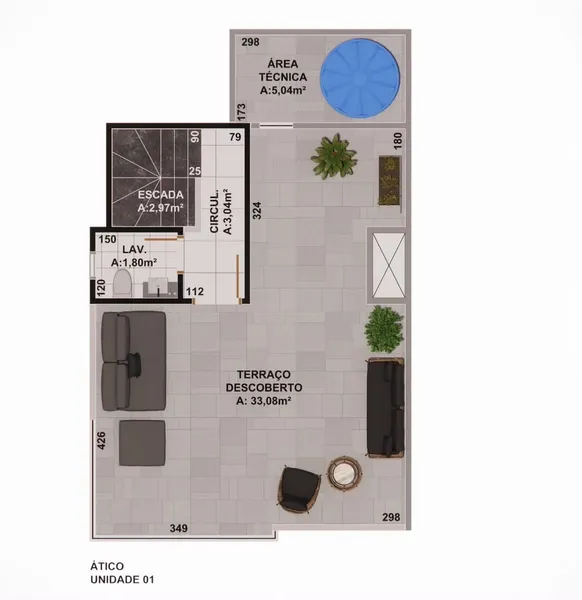 Condominio de Sobrados - Residencial Vicenza - Bairro Alto: 21ª foto da galeria de imagens do imóvel
