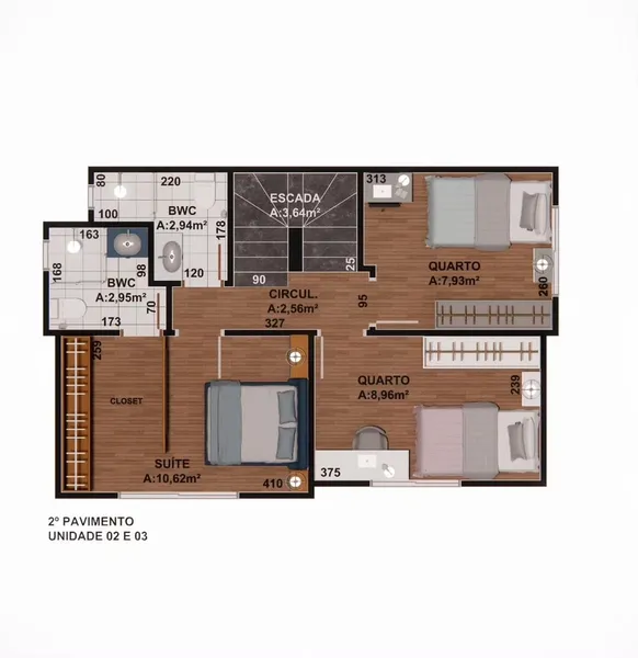 Condominio de Sobrados - Residencial Vicenza - Bairro Alto: 4ª foto da galeria de imagens do imóvel