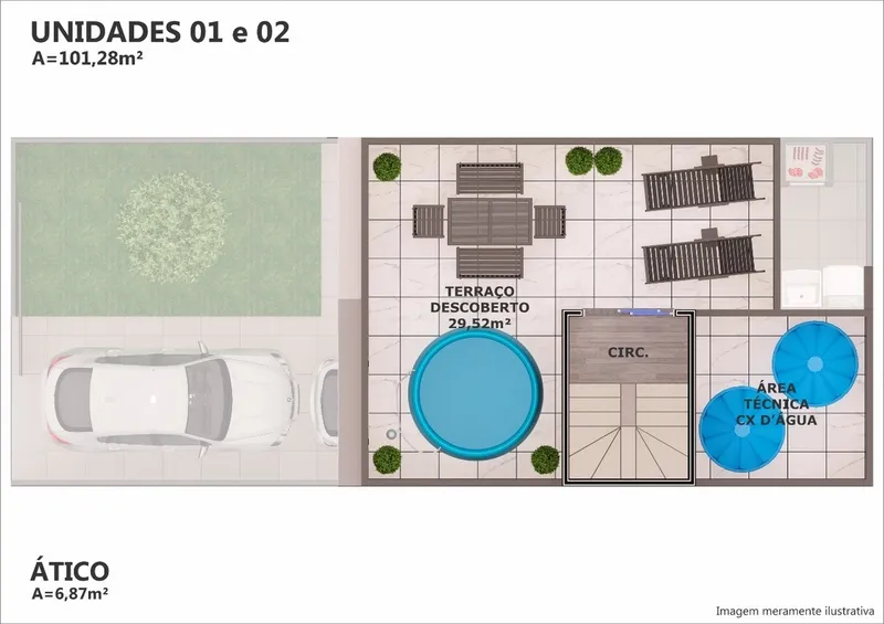 Condominio de Sobrados - Residencial Terraza: 12ª foto da galeria de imagens do imóvel