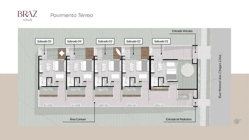 Condominio de Sobrados - Braz Haus: 4ª foto da galeria de imagens do imóvel