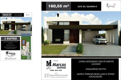 Casa em Condominio 3 Dorm. em Condomínio Riviera Xangri Lá - Xangri-Lá