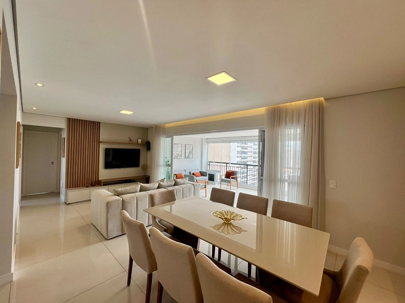 Apartamento no Tatuapé 3 Suítes  Mobiliado e decorado: 8ª foto da galeria de imagens do imóvel