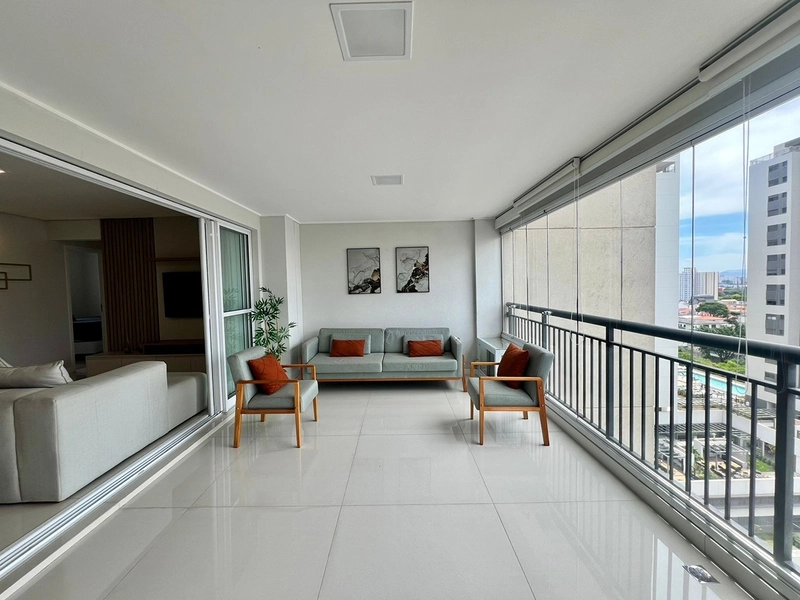 Apartamento no Tatuapé 3 Suítes  Mobiliado e decorado: 2ª foto da galeria de imagens do imóvel