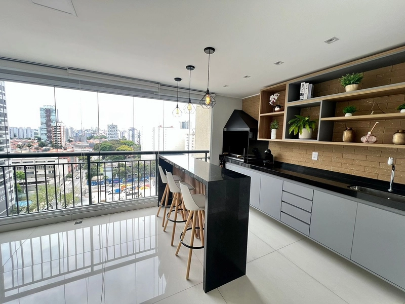 Apartamento no Tatuapé 3 Suítes  Mobiliado e decorado: 4ª foto da galeria de imagens do imóvel