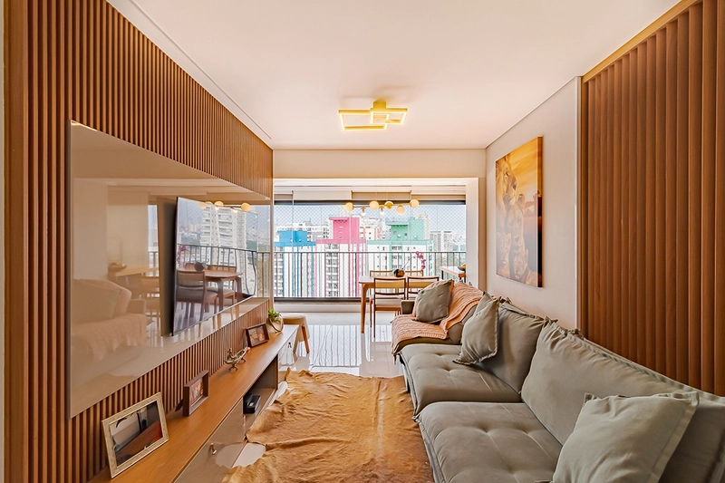 Apartamento no Tatuapé Mobiliado e decorado: 5ª foto da galeria de imagens do imóvel
