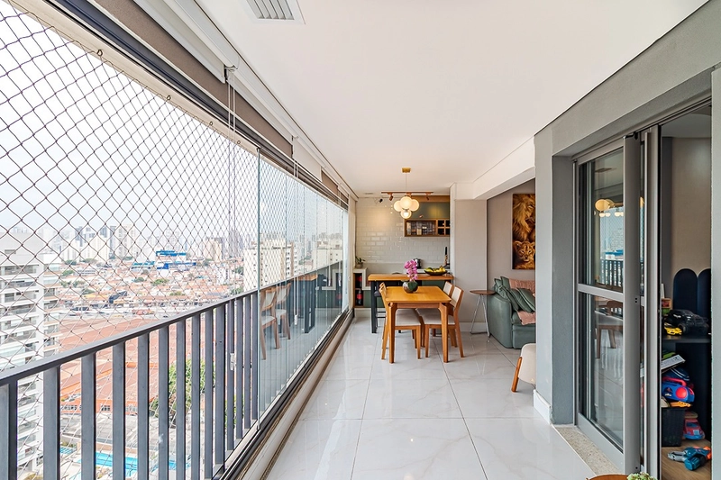 Apartamento no Tatuapé Mobiliado e decorado: 2ª foto da galeria de imagens do imóvel