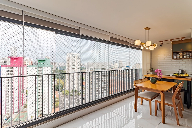 Apartamento no Tatuapé Mobiliado e decorado: 3ª foto da galeria de imagens do imóvel