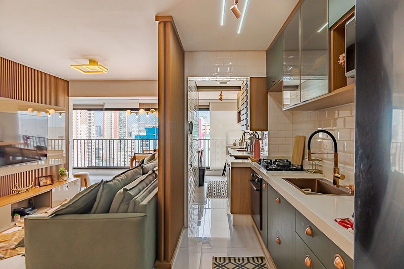 Apartamento no Tatuapé Mobiliado e decorado: 8ª foto da galeria de imagens do imóvel