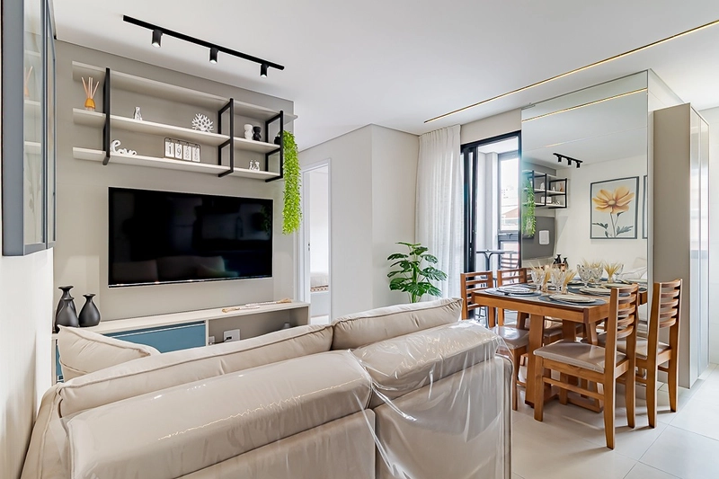 Apartamento a poucos passos do Parque Ceret: 1ª foto da galeria de imagens do imóvel