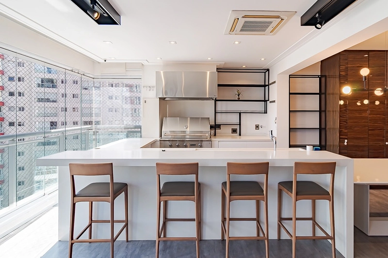 Amplo Apartamento no Jardim Anália Franco com 3 Suítes e 5 Vagas: 8ª foto da galeria de imagens do imóvel