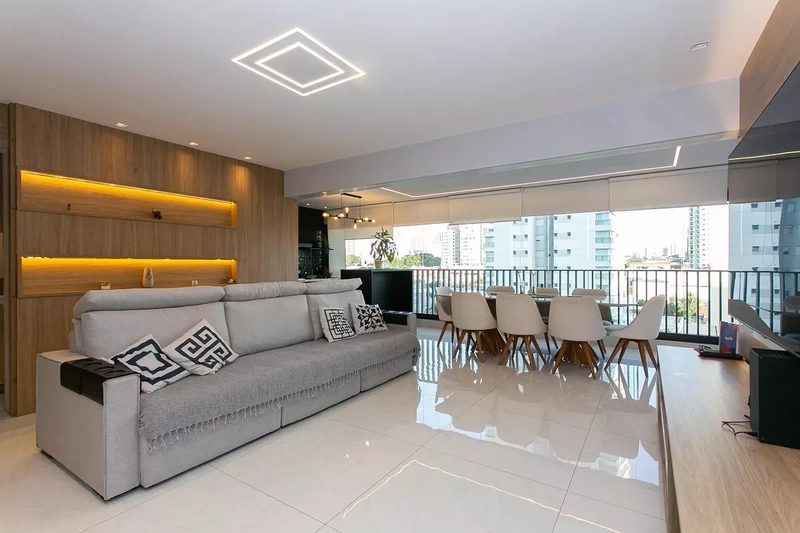 Apartamento à venda com 124m², 3 quartos e 2 vagas: 3ª foto da galeria de imagens do imóvel