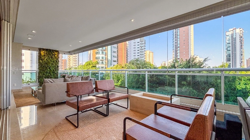 Apartamento no Anália Franco mobiliado e decorado, R$7.790.000: 2ª foto da galeria de imagens do imóvel