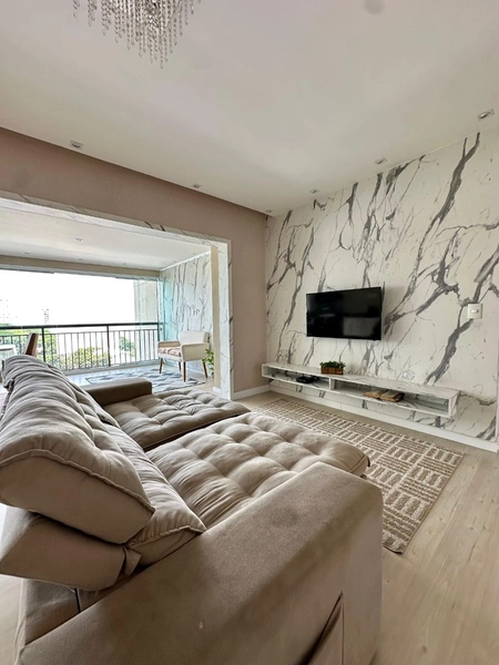 Apartamento no Tatuapé Mobiliado e decorado R$1.650.000: 7ª foto da galeria de imagens do imóvel