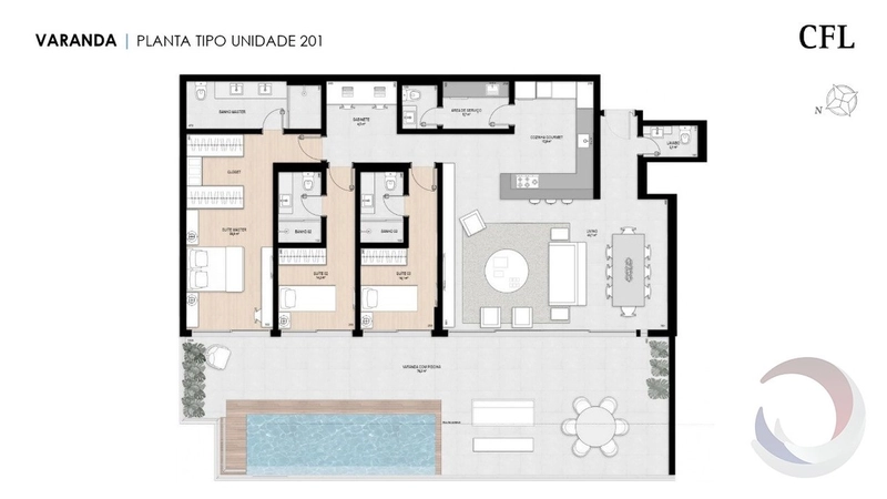 Apartamento a Venda no Varanda Assis Chateaubriand: 9ª foto da galeria de imagens do imóvel