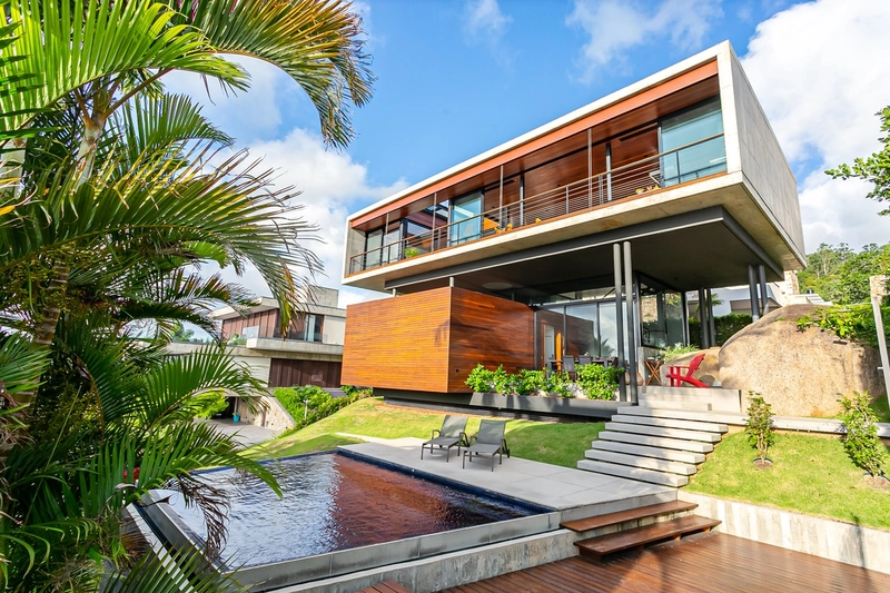CASA NO CACUPÉ EM CONDOMÍNIO FECHADO COM VISTA MAR: 4ª foto da galeria de imagens do imóvel