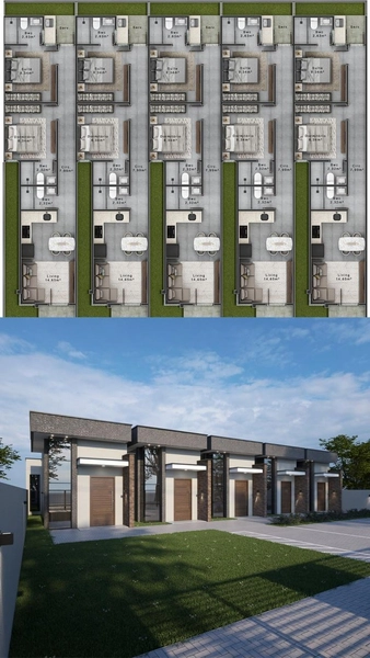 CASA GEMINADA NA PENHA - NA PLANTA: 3ª foto da galeria de imagens do imóvel
