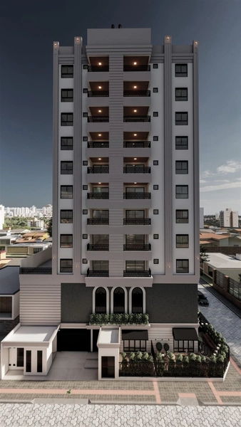 APARTAMENTO NA PLANTA COM DUAS SUITES NO CENTRO DE NAVEGANTES: 2ª foto da galeria de imagens do imóvel