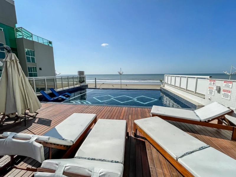 APARTAMENTO FRENTE MAR - GRAVATÁ - NAVEGANTES: 2ª foto da galeria de imagens do imóvel