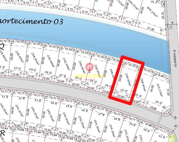 TERRENO BEIRA LAGO À VENDA NO CONDOMÍNIO ALLURE BEACH CONDO: 2ª foto da galeria de imagens do imóvel