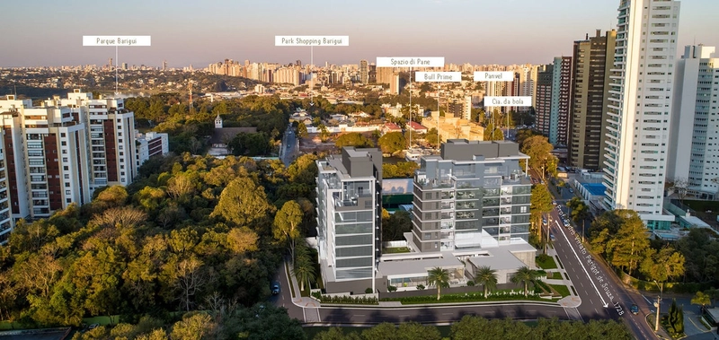 Apartamento Cobertura com 4 suites a venda no Ecoville: 4ª foto da galeria de imagens do imóvel