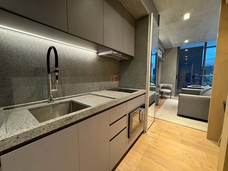 Apartamento Studio a venda no Barigui: 1ª foto da galeria de imagens do imóvel