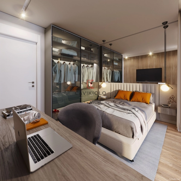 Apartamento 1 quarto a venda no Batel: 2ª foto da galeria de imagens do imóvel