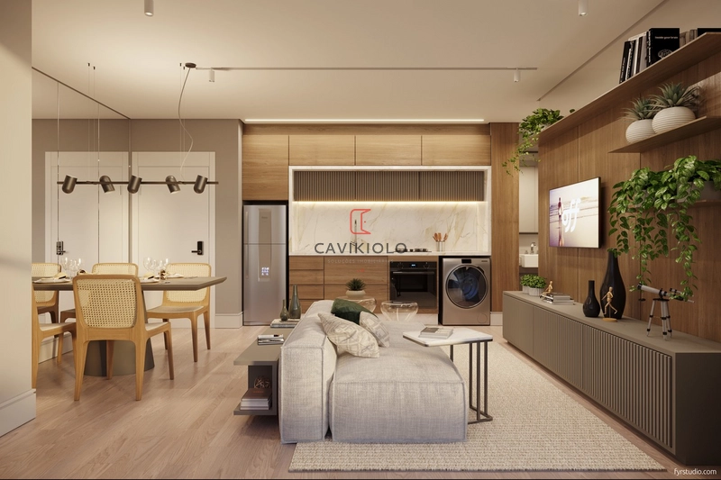 Apartamento 1 quarto a venda no Batel: 3ª foto da galeria de imagens do imóvel