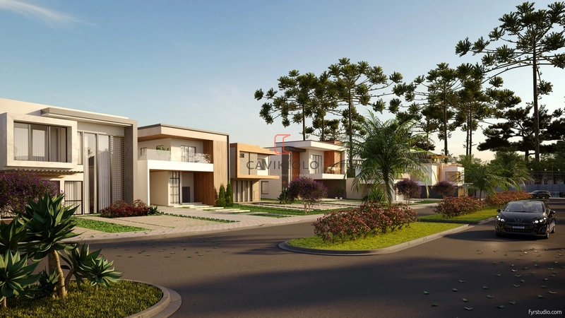 Terreno 200m2 em condominio fechado a venda na Fazenda Rio Grande: 3ª foto da galeria de imagens do imóvel
