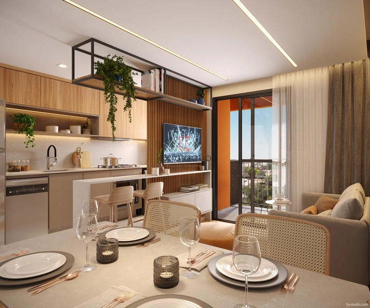 Apartamento com 3 quartos no Neoville: 1ª foto da galeria de imagens do imóvel