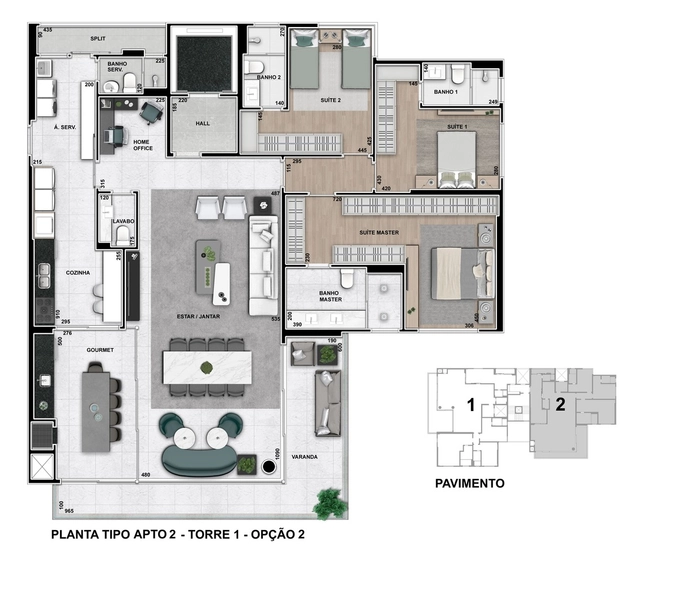 Apartamento com 3 suites a venda no Ahú: 7ª foto da galeria de imagens do imóvel