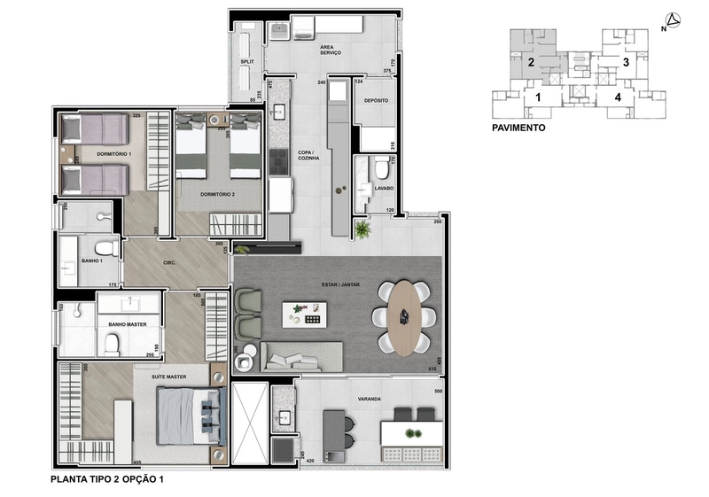 Apartamento 3 quartos (uma suite master) a venda Bairro Cabral: 21ª foto da galeria de imagens do imóvel