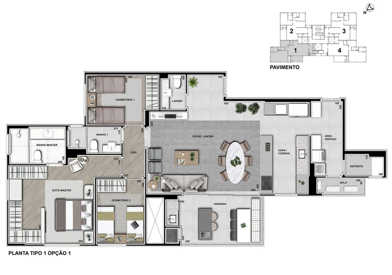 Apartamento 3 quartos (uma suite master) a venda Bairro Cabral: 18ª foto da galeria de imagens do imóvel