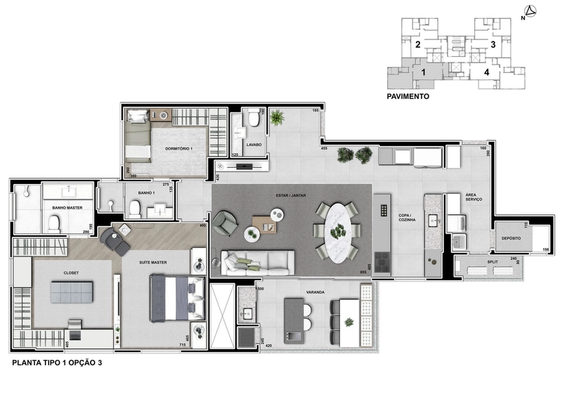 Apartamento 3 quartos (uma suite master) a venda Bairro Cabral: 20ª foto da galeria de imagens do imóvel