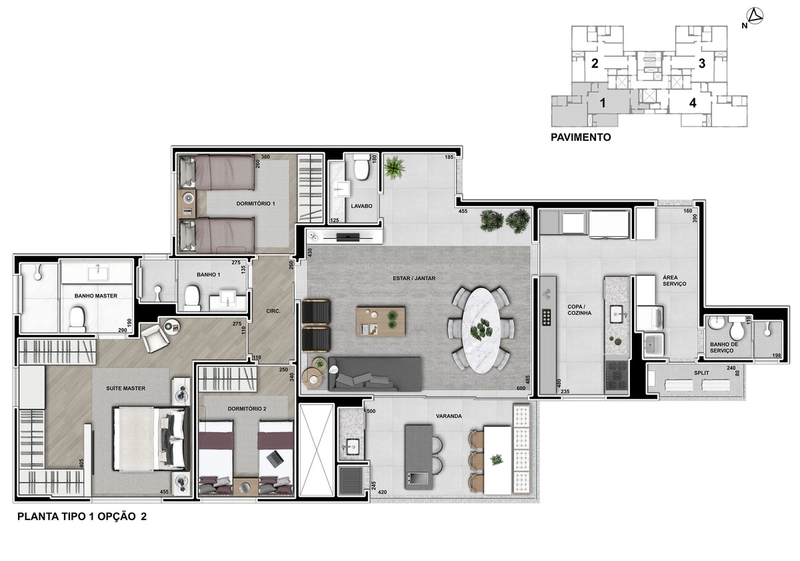 Apartamento 3 quartos (uma suite master) a venda Bairro Cabral: 19ª foto da galeria de imagens do imóvel
